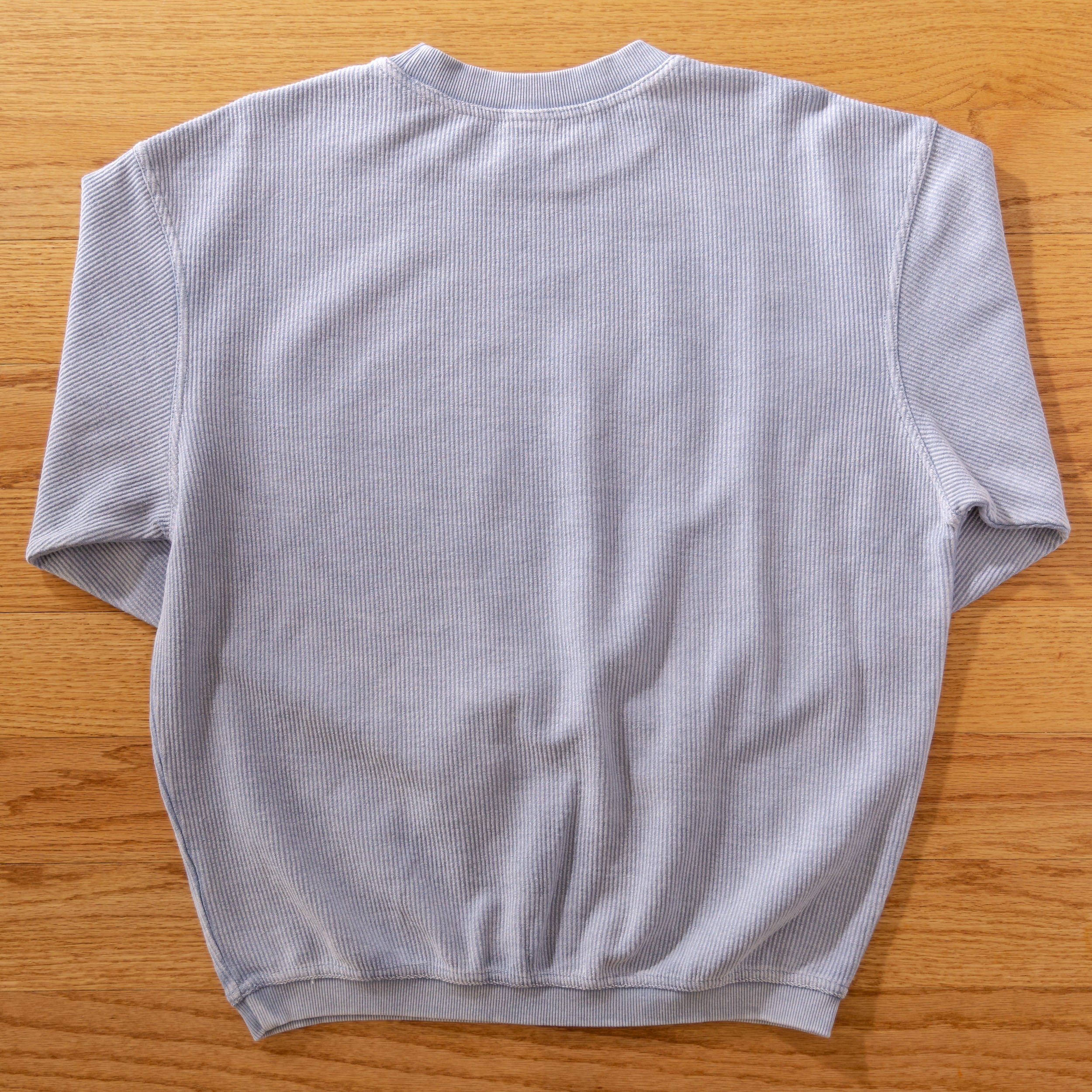 Hop Wreath Script Logo - Faded Denim (Medium Only) - Image 3